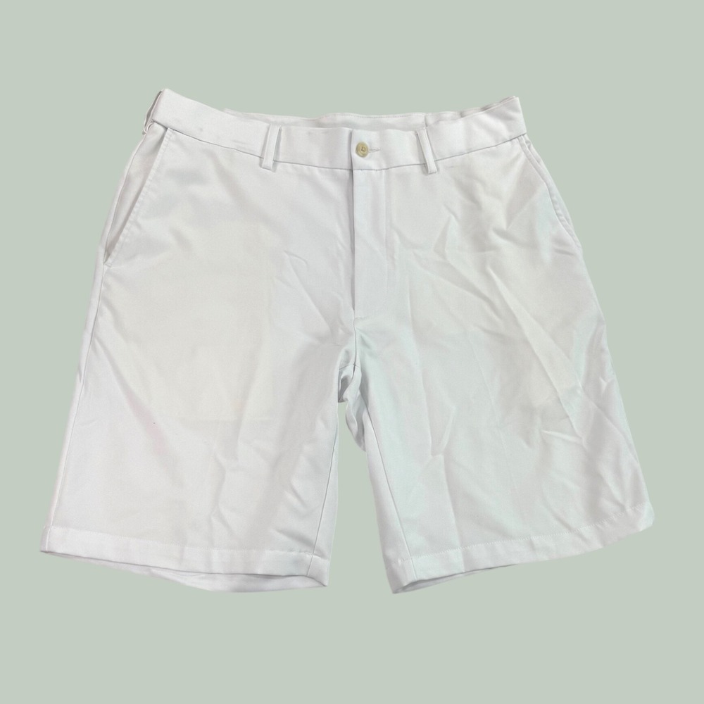 Pro Tour CoolPlay White Golf Performance Chino Shorts Mens Size 34